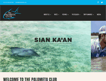 Tablet Screenshot of palometaclub.com